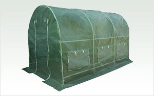 Fóliovník tunel transparentní zelená 190 x 200 x 450 cm